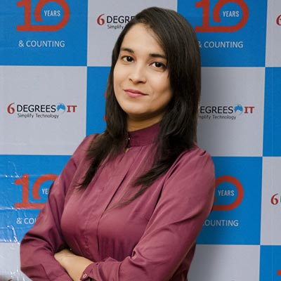 Kaynat Nasir - Digital Marketing Head, 6DegreesIT