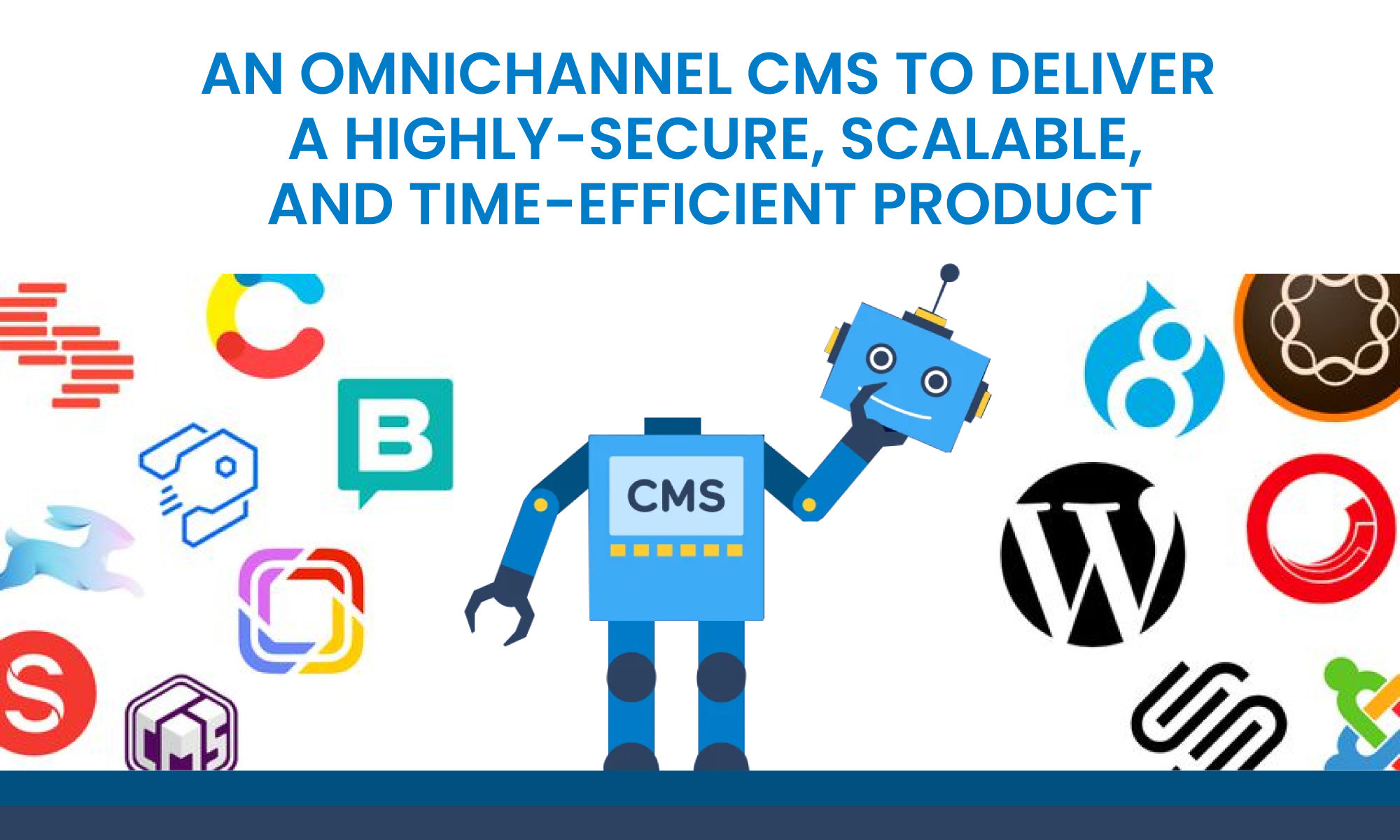 An omnichannel cms to deliver a highly secure scalable and time efficient product